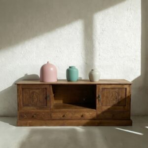 D1-06 Vase Set 3 Pink Blue White