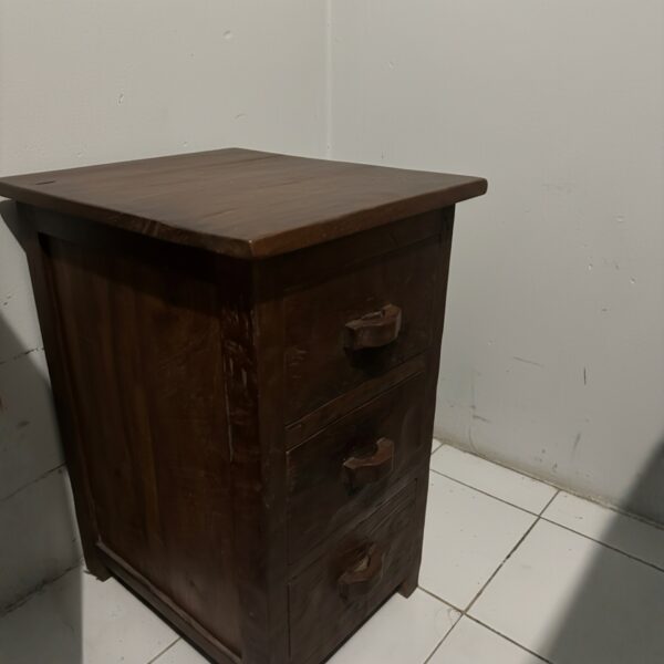 Teak Rustic Console Drawer