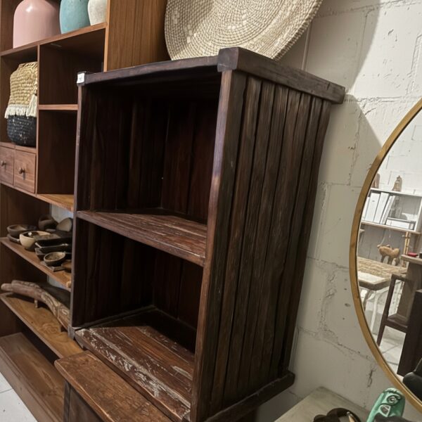 Teak Rustic Wall Rack