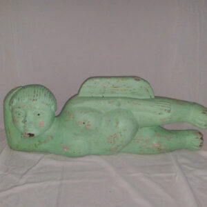 D3-08 Wooden Cupid Statue