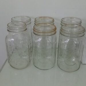 D4-02-08 Carved Vase set of 6