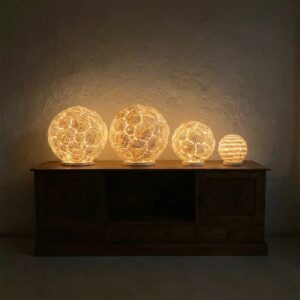 D7-04 Shell Lamp set of 4