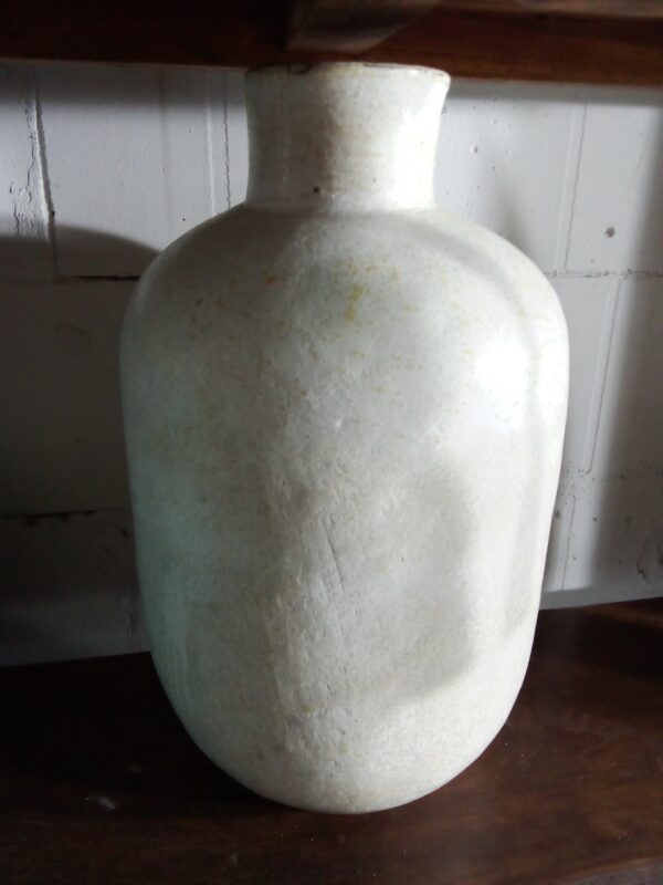 Large White Vase