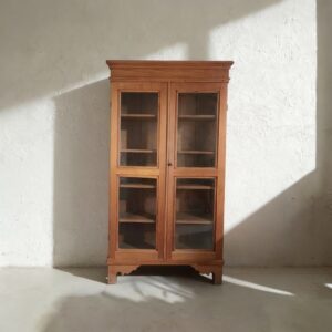 J-03 Teak Original Antique Display Cupboard 1