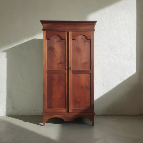 Teak Original Antique Display Cupboard 2