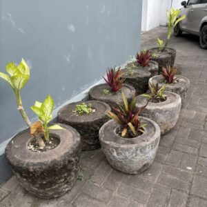 L-02 10 Orignial Stone Mortars