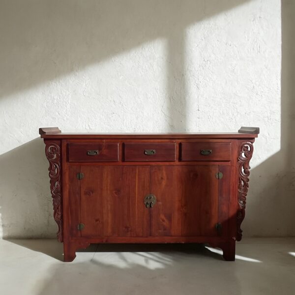 Teak Oriental Cabinet