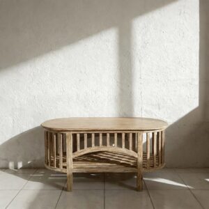 M-07 Unique Teak Coffee Table