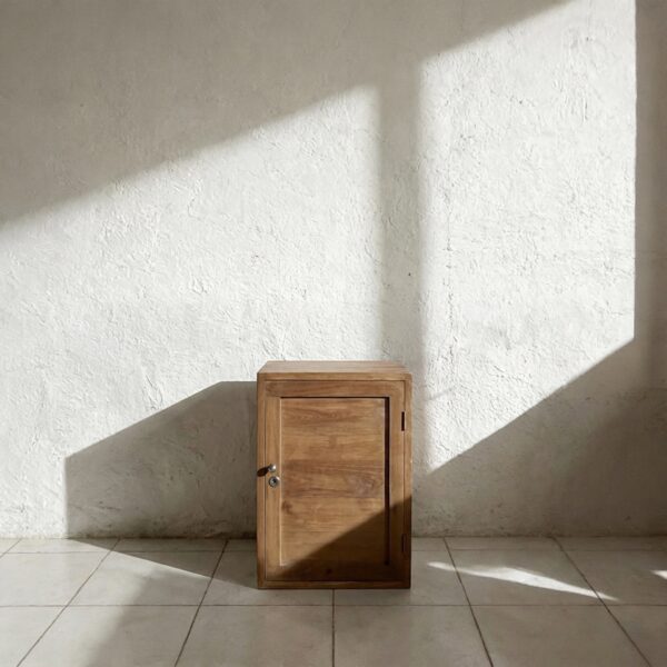 Teak Mini Storage
