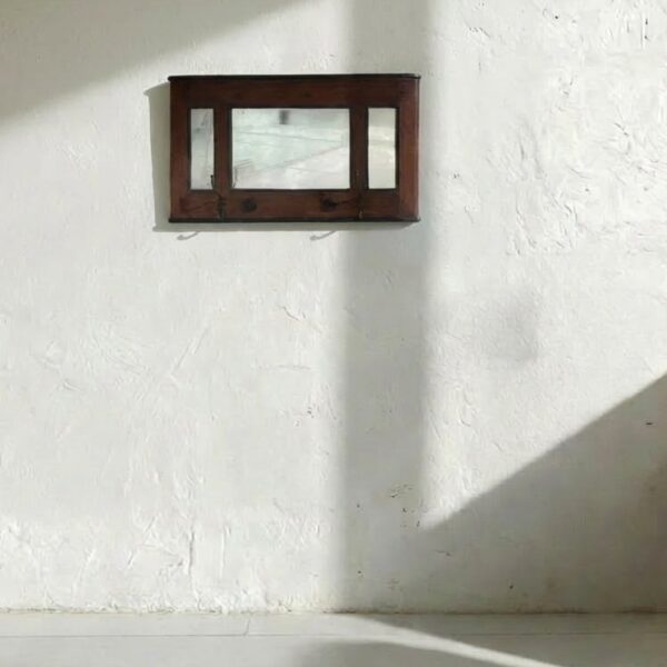 Teak Antique Mirror Hanger
