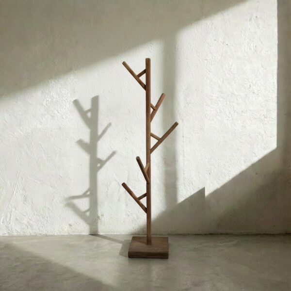 Teak Coat Hanger