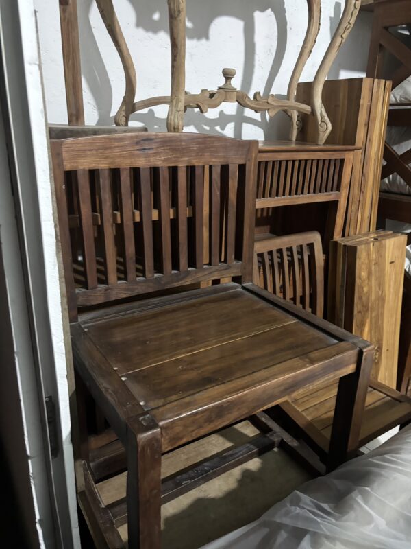 Teak Dining Chair Set of 2